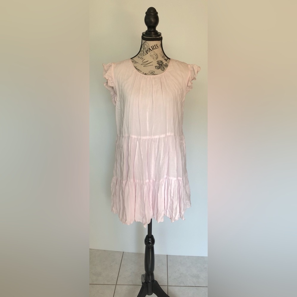 Wilfred Women's Pretty Ruffled Dress Pale Pink in Size XXS